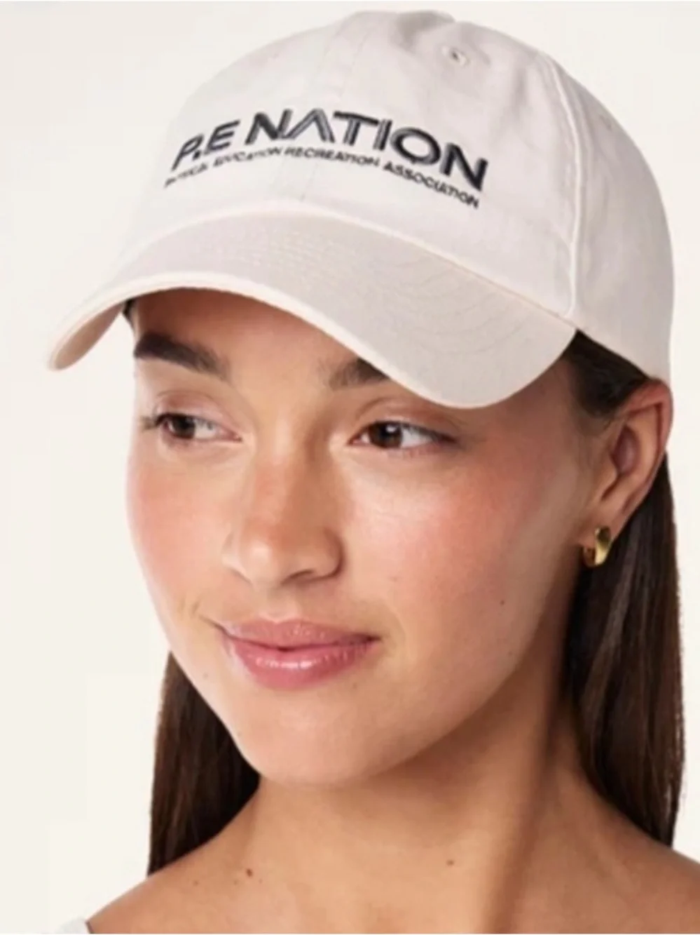 P.E Nation Homage Baseball Cap in Blush - NWT OSFA